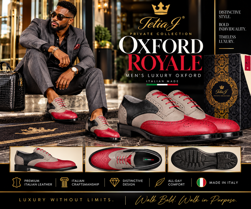 Oxford Royale - Men's Italian Luxury Shoe