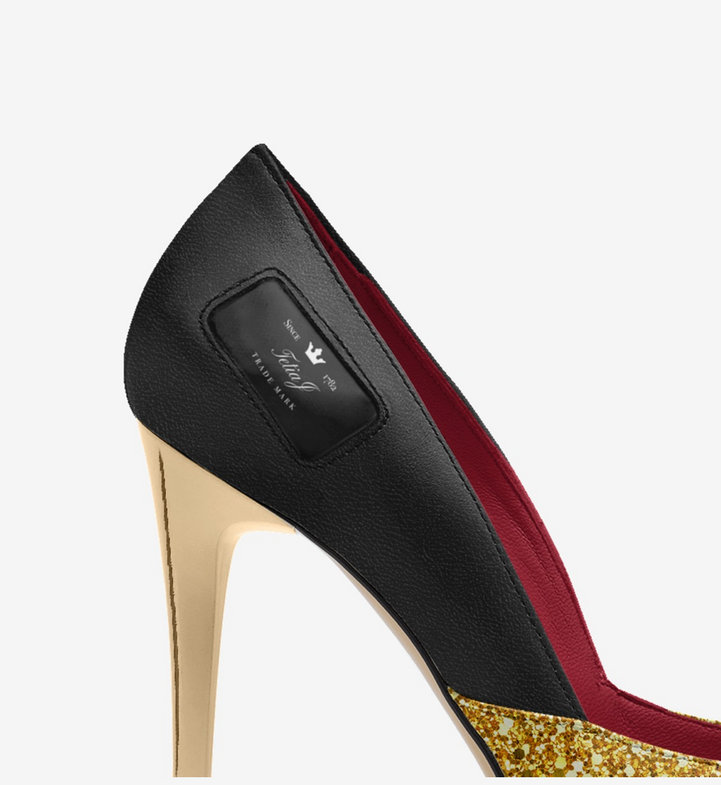 Golden Temptress Pump - Italian Luxury