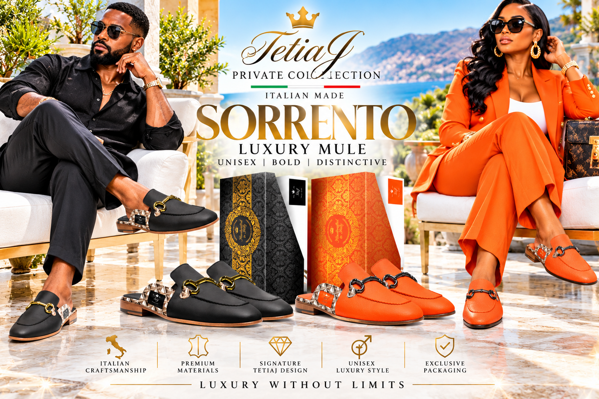 Sorento Black Mule Unisex