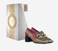 Firenze Royale Block Heel - Italian Luxury