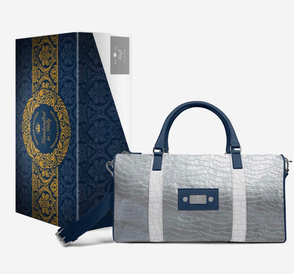 Silver Dynasty Duffle Bag