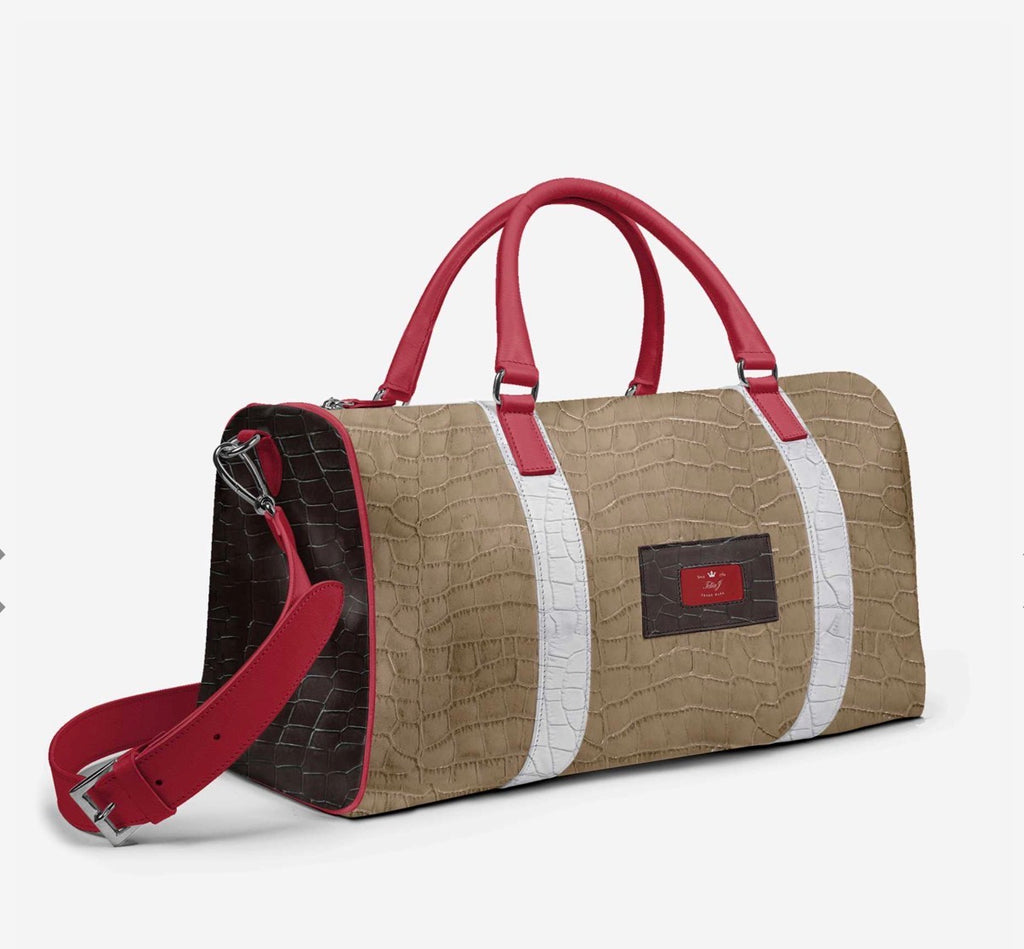 Crimson Royale Luxe Duffle Bag