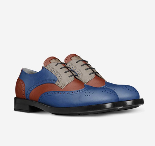 Blue Imperial Men's Shoe - Italian  Luxury