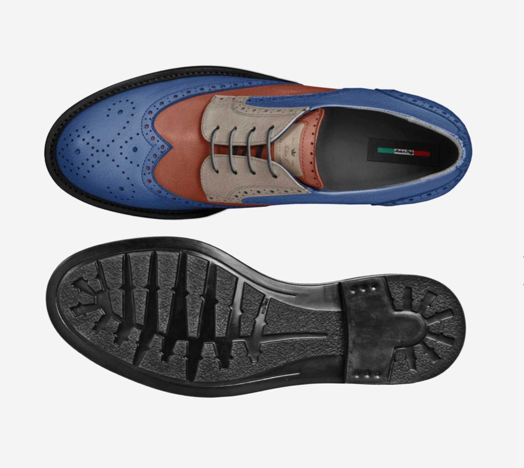 Blue Imperial Men's Shoe - Italian  Luxury