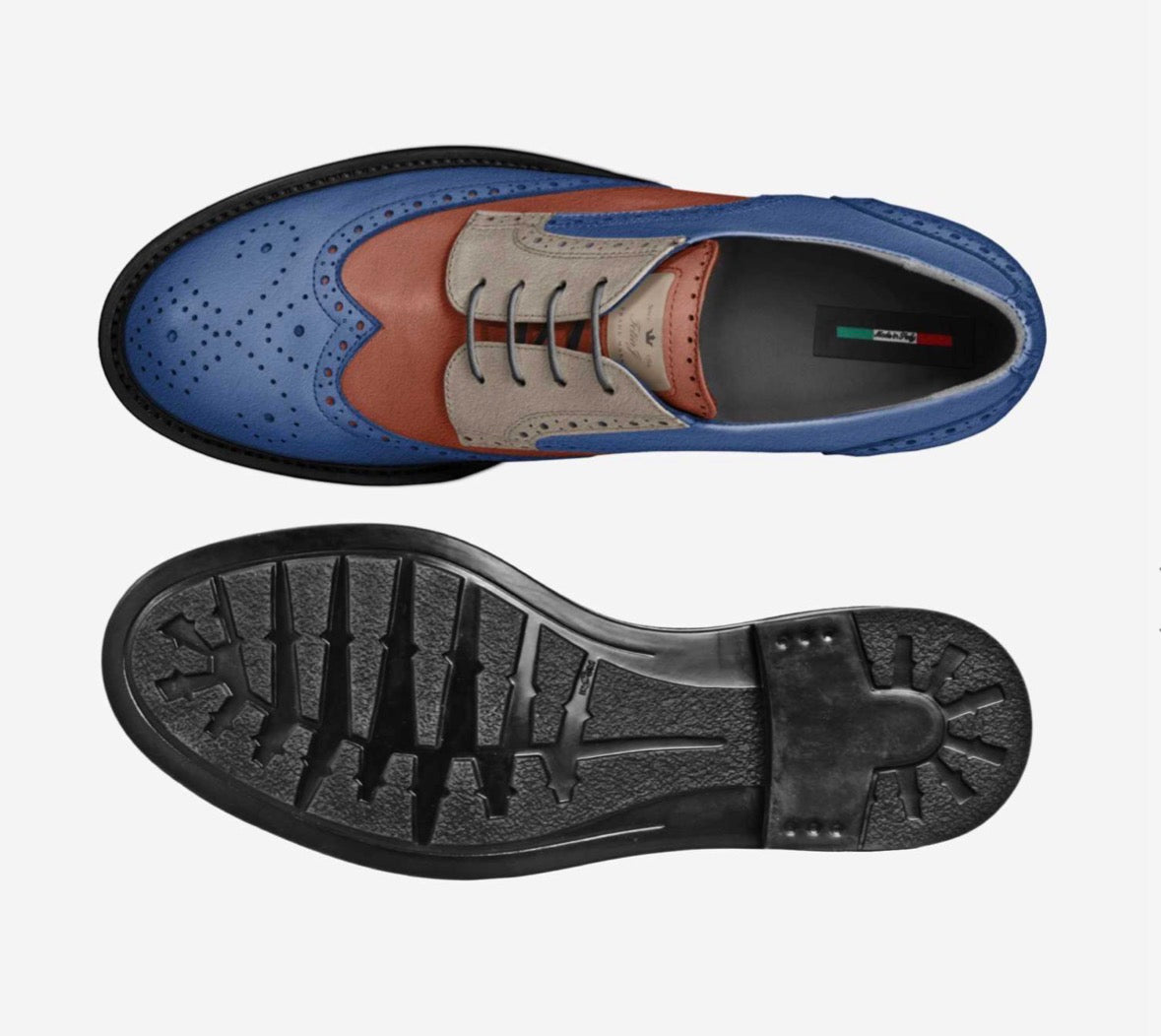 Blue Imperial Men's Shoe - Italian  Luxury