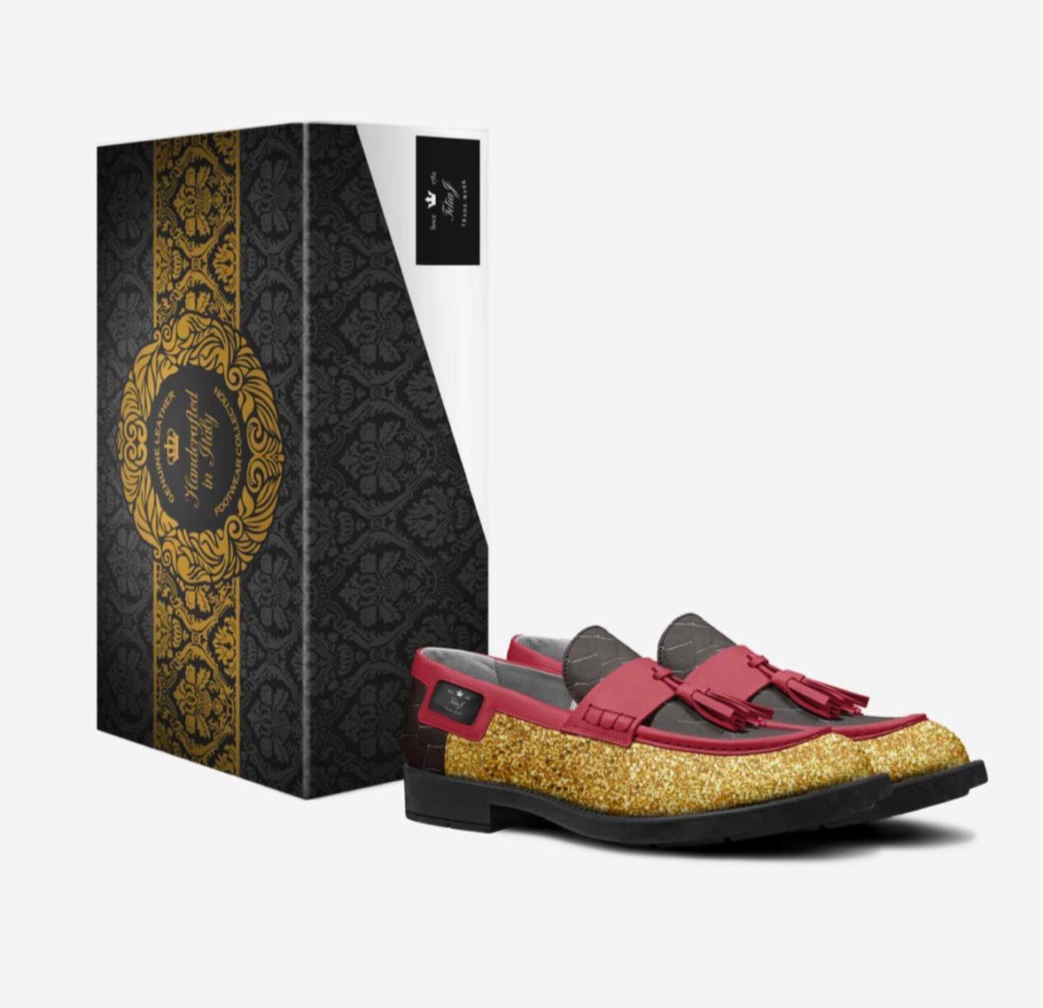 Gilded Baron Men's Loafer Shoe - Italian Luxury