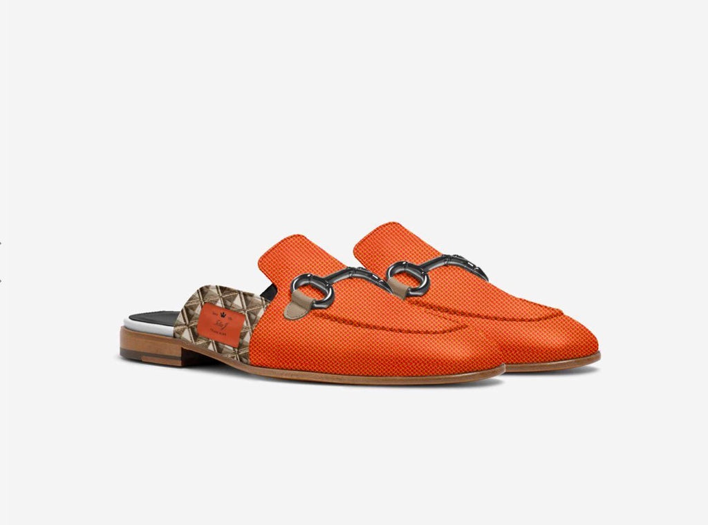 Sorento Orange Mule Unisex