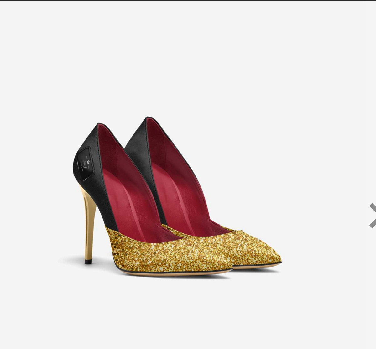 Golden Temptress Pump - Italian Luxury