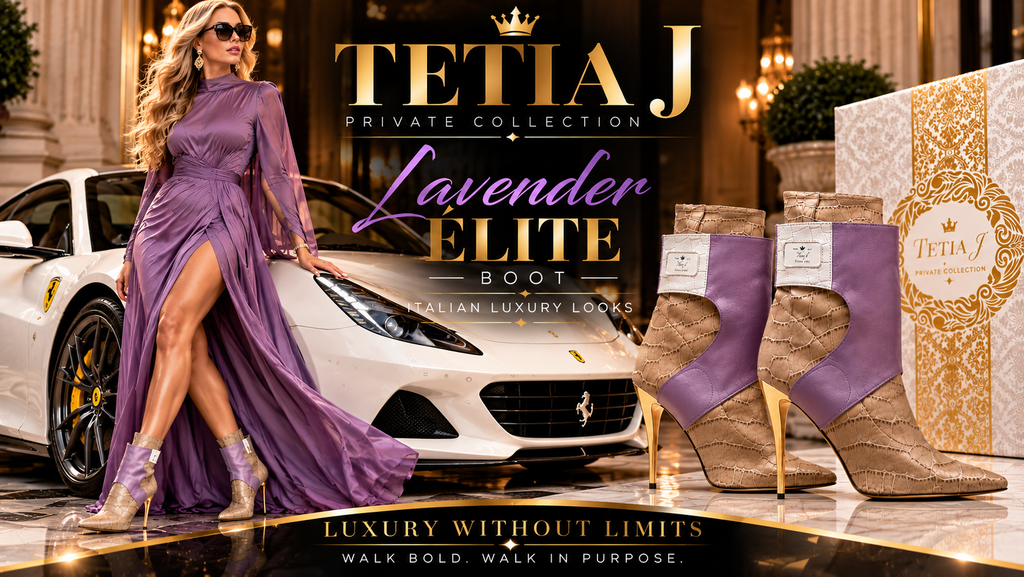 Lavender Elite Luxury Ankle Boot