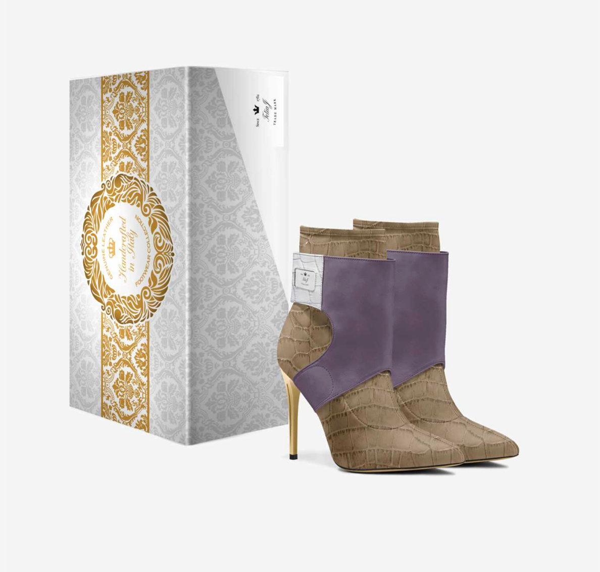 Lavender Elite Luxury Ankle Boot